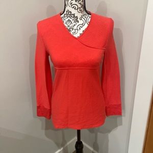 REI Top Red/Orange Stripe